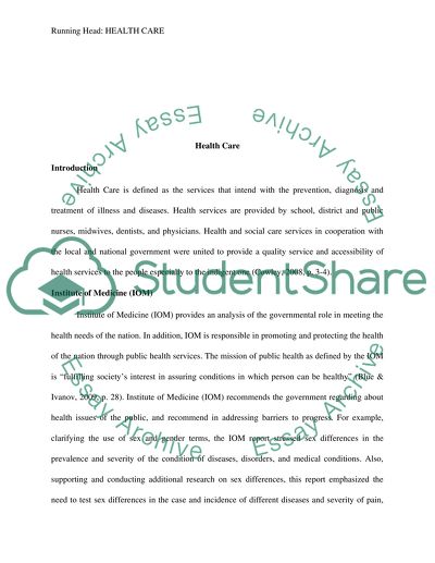 The Barriers to Progress in Institute of Medicine Reports