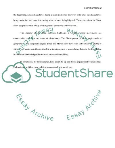 Characters on the road