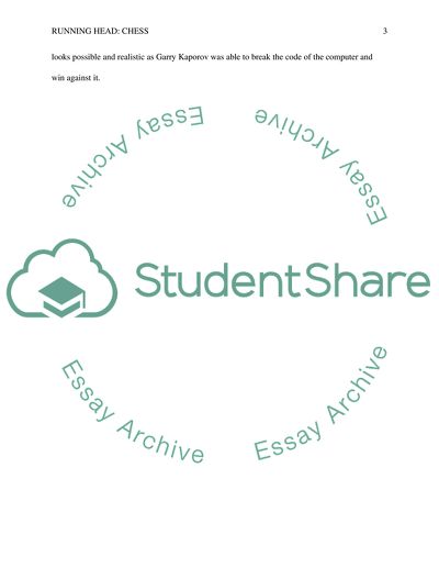 Is a Computer playing chess using brute force unbeatable