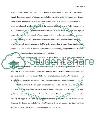 Establish points of connection between the art piece and the sociopolitical context where it came to be