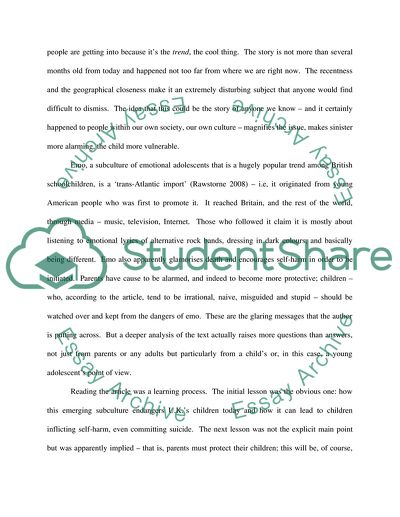 Deconstructing Conventional Notions of Childhood - The Domination of Adults over Children