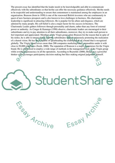 Leadership Skills of Businessmen