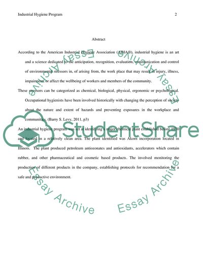 Akorn Pharmaceuticals Plant Hygiene