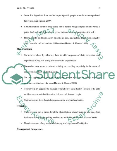 Advanced professional development