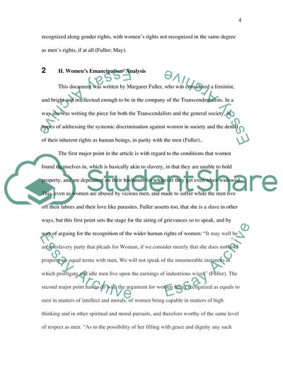Rights of Women in Two Papers