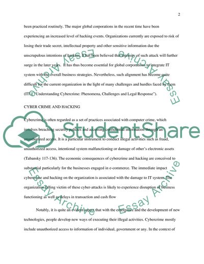 Cybercrime and Strategic Decision Making