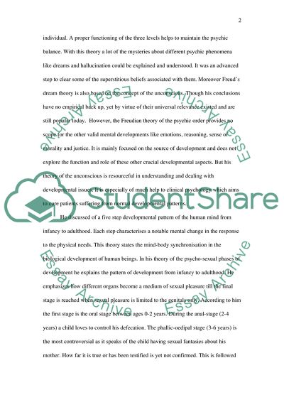 Series of Stages in Human Development