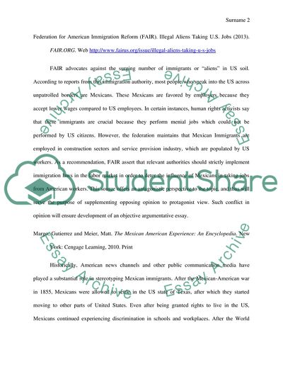 So mexicans are taking jobs from americans