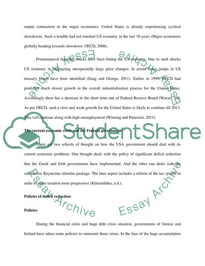 The United States Business Economics