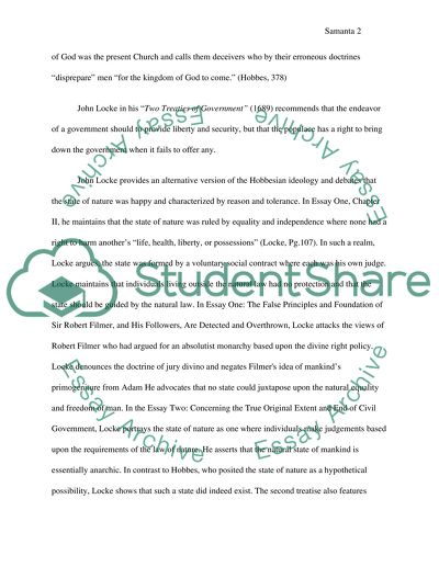 Masterpieces of Hobbes and Locke