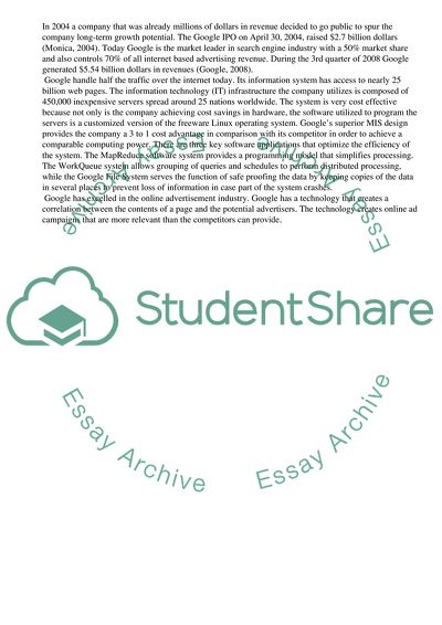 Alternative Solutions to Change of Google Corporation