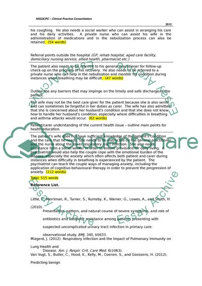 Lower Respiratory Track Infection as a Reason for Hospitalization