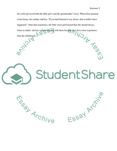 Little Red Riding Hood