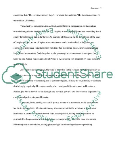 Definition essay proofread