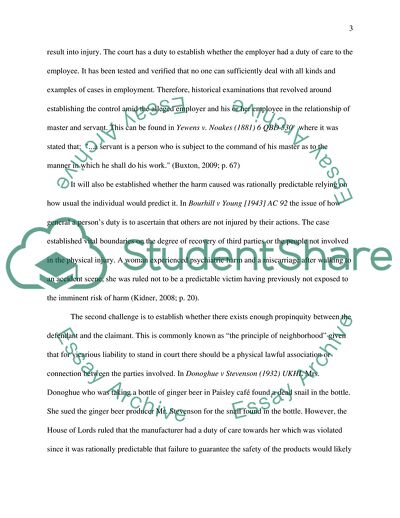 Partnerships & Employer Negligence