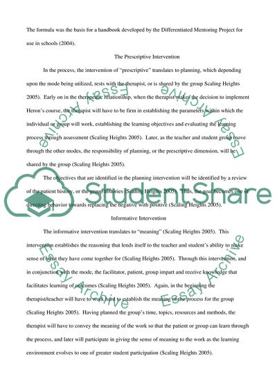 Herons Six Interventions