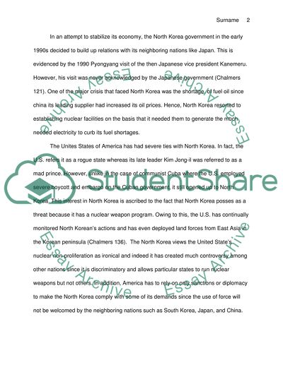 North Korea: Endgame of the Cold War