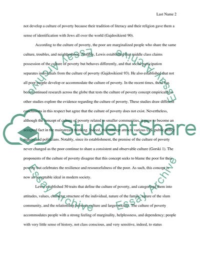 Social class and culture