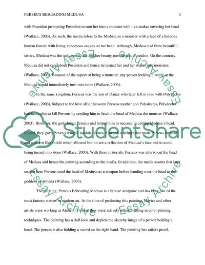 Perseus Beheading Medusa - a Piece of Art by Andre Racz