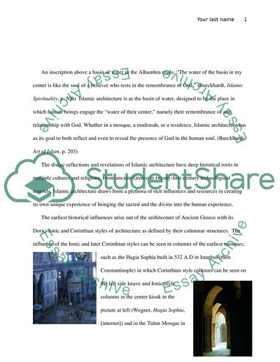 Islamic Architecture: An Engagement of the Divine in the Human