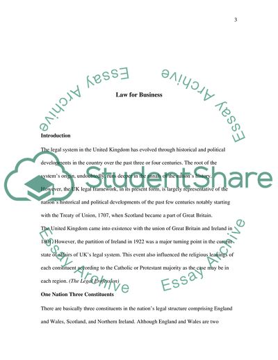 Structure of the Legal Profession in the United Kingdom