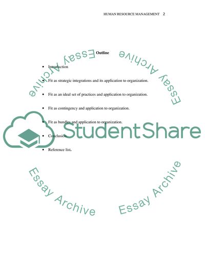 HR Strategies and Business Strategies