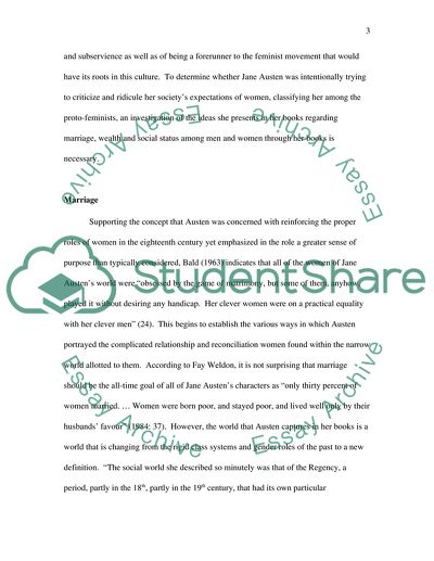 Jane Austen - Early Feminist