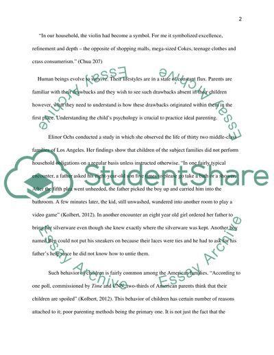 English - American Parenting