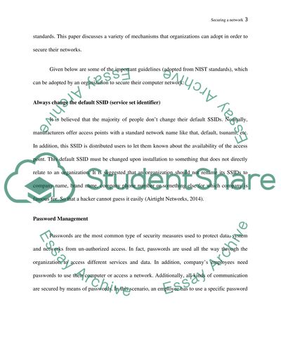 Hardening Computer Networks