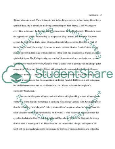 The Sin of Materialism in the House of God