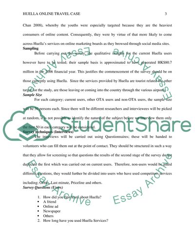 Huella Online Travel Case