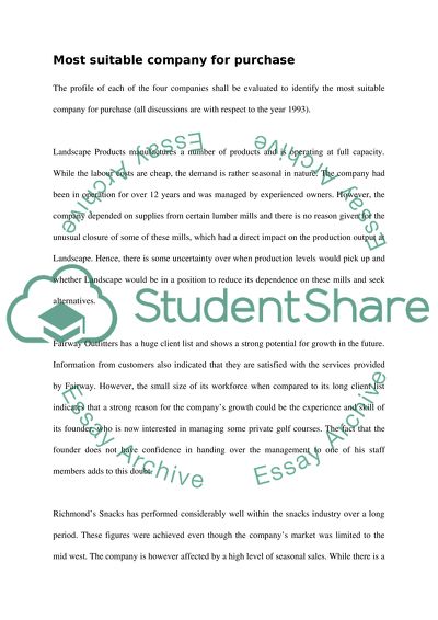 Finding and Evaluating Business Opportunities