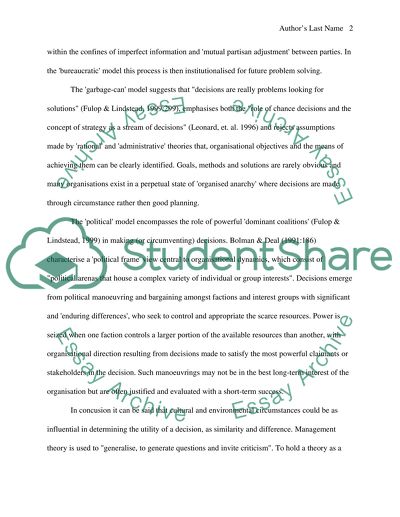 Team Communication and Problem Solving