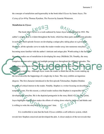 Fiction, Truth, and Reality in Modernist Literature