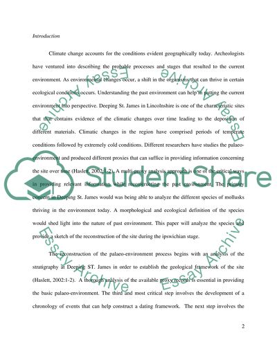 A Multi-proxy Reconstruction of the Late Quaternary Site at Deeping St. James, Lincolnshire