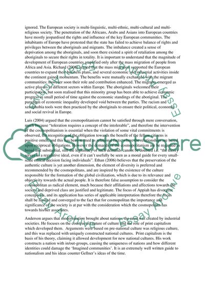 Cases of Racism in the Political History of the European Region