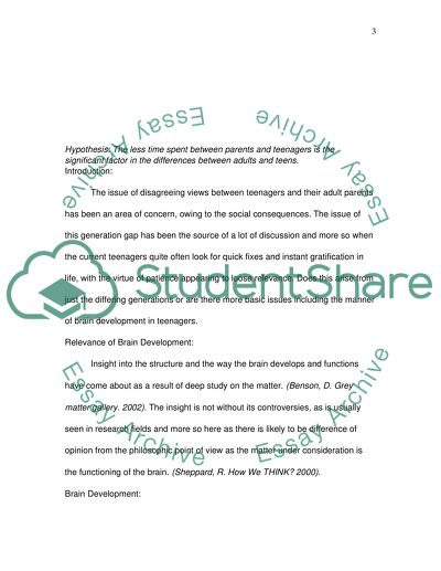 The brain essay