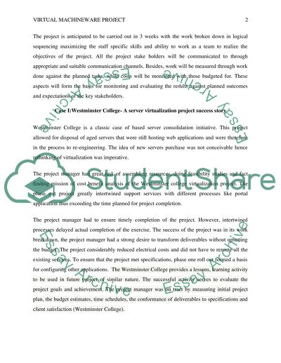 Virtual Machine Ware Project