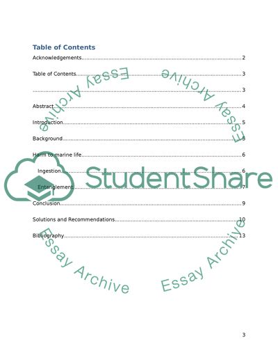 Marine Debris in the Hawaiian coast