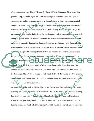 The Modern Interpretation of the Idea of Darwin