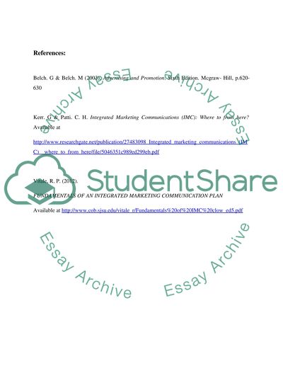 Integrated Marketing Communications 8/2