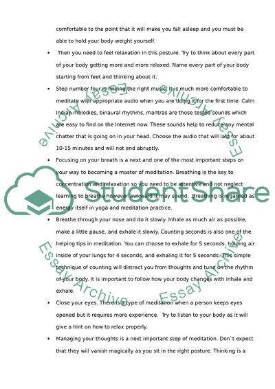 How to Learn Meditation