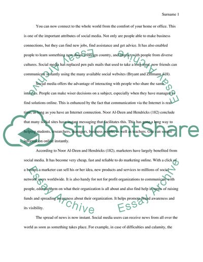 Effects of Social Media