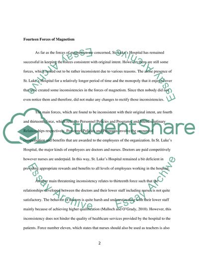 Organizational analysis