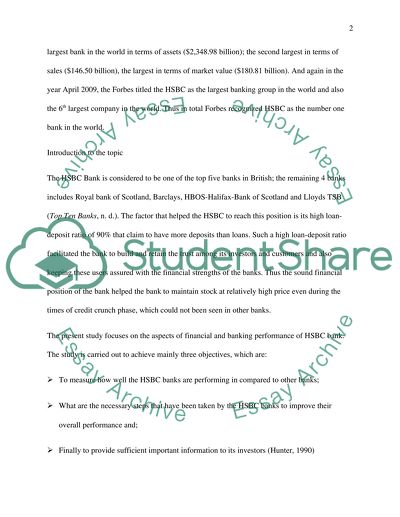 HSBC Bank Financial Performance