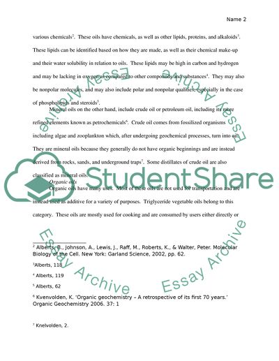 Non-transportation Uses of Oil