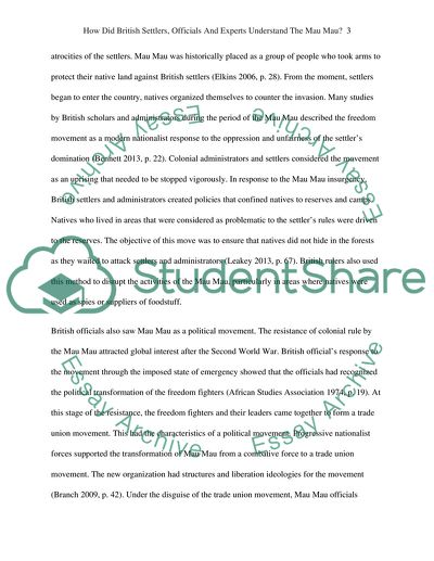 Understanding the Mau