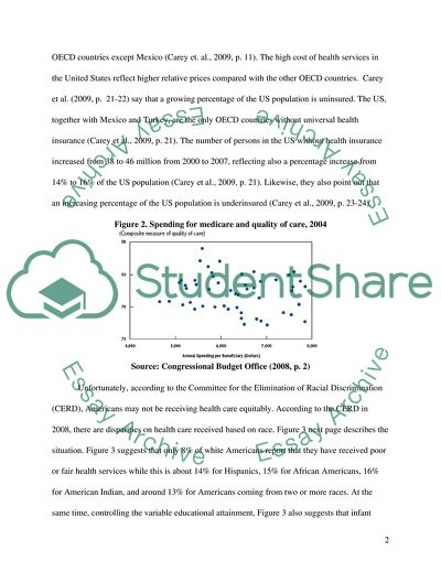US Shaping Health Care Economics
