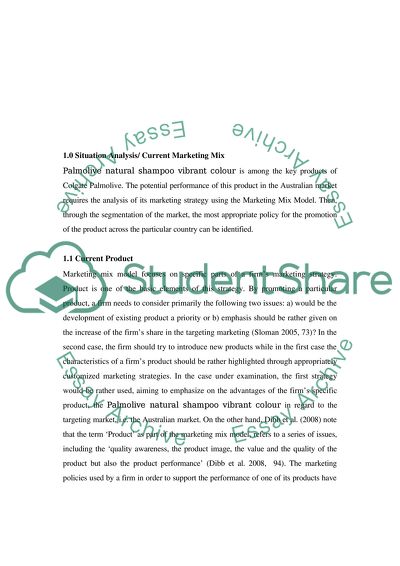 Situation Analysis and Target Market Identification