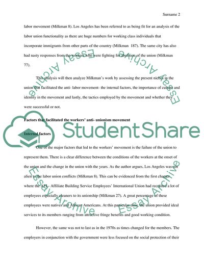 Immigrant Workers and the Future of the US Labor Movement by Ruth Milkman